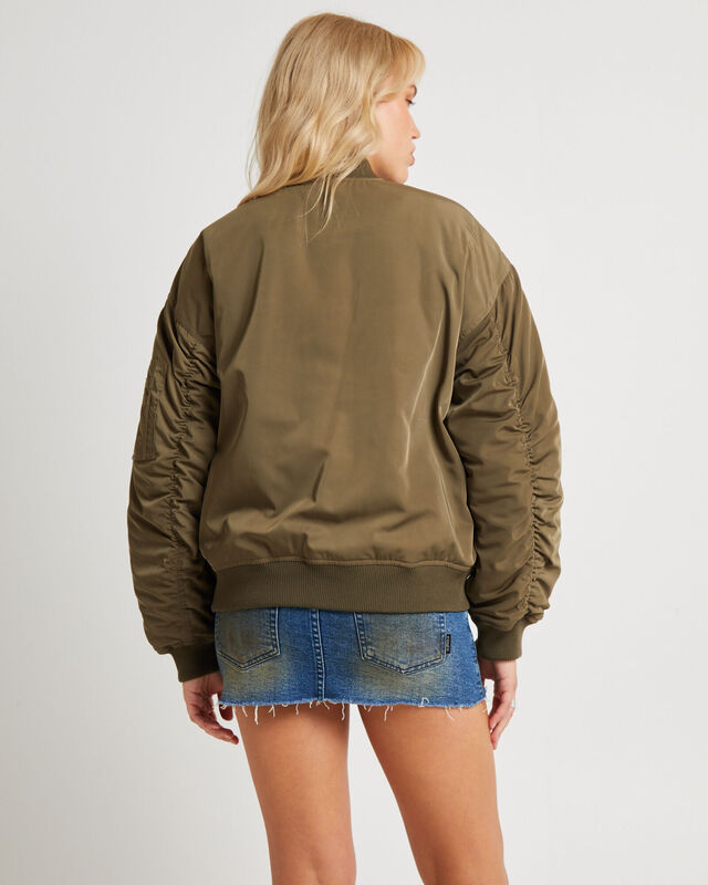 Relaxed Bomber Jacket, hi-res image number null