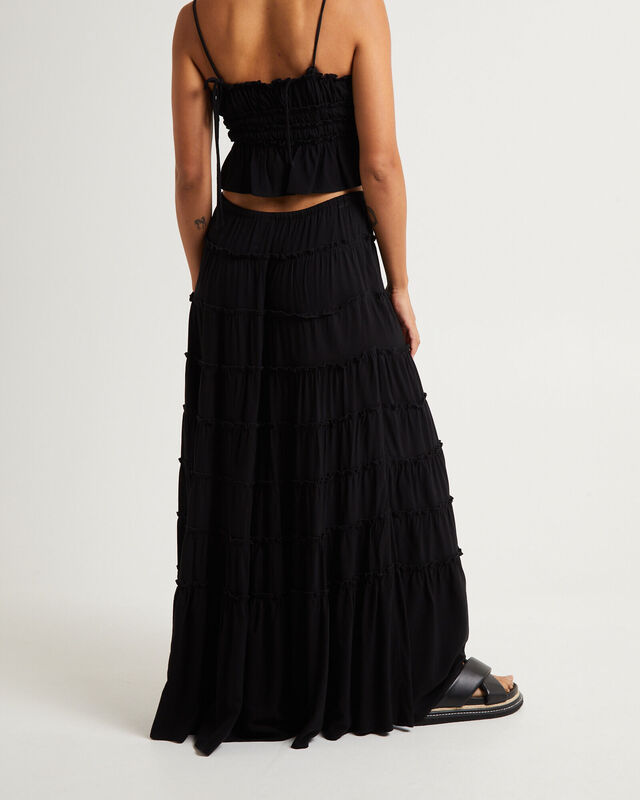 Sereno Tiered Maxi Skirt, hi-res image number null