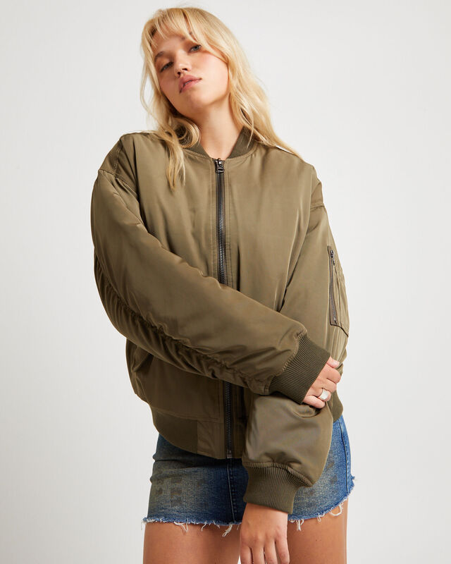 Relaxed Bomber Jacket, hi-res image number null