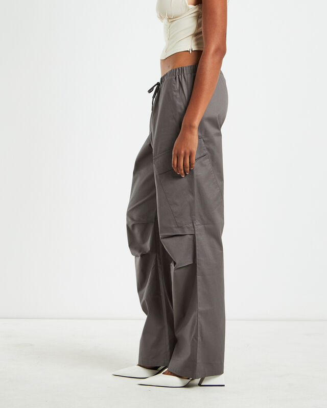 Parker Straight Leg Cargo Pants Grey, hi-res image number null