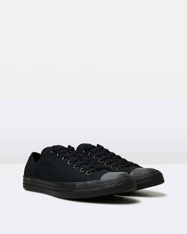 Chuck Taylor All Star Low Sneakers Monochrome Black, hi-res image number null