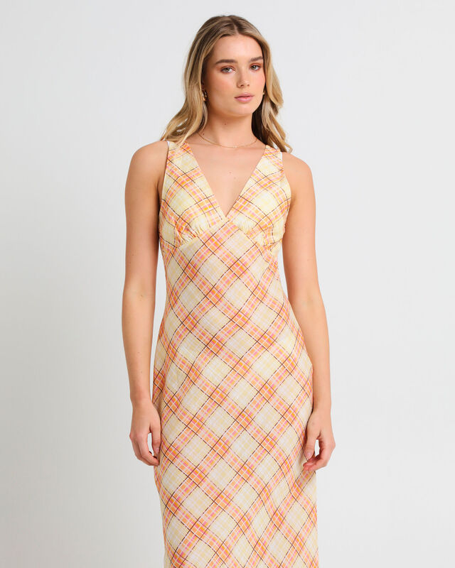 Nahla Check Slip Dress, hi-res image number null