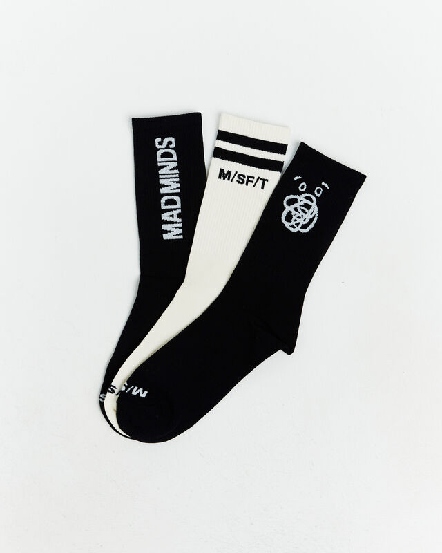 New Life Socks 3 Pack Assorted, hi-res image number null