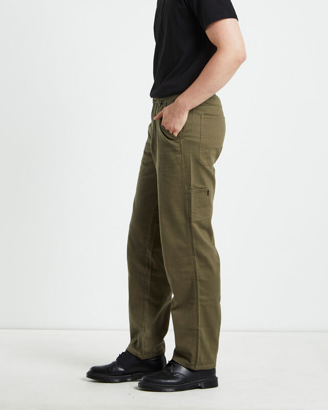 Distend VT Pant Herringbone Green, hi-res image number null