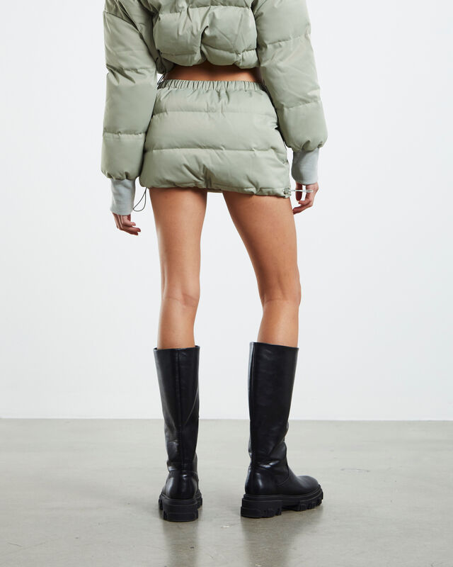 Stormi Puffer Skirt Sage Green, hi-res image number null