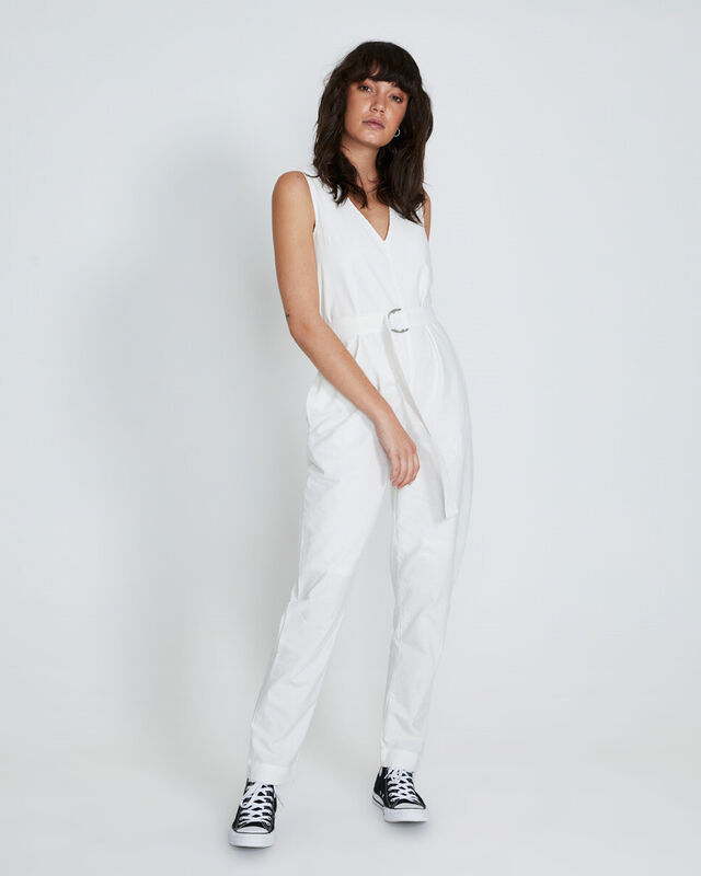 Dylan Onepiece Jumpsuit White, hi-res image number null