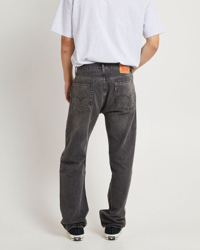 555 '96 Relaxed Straight Jeans Cheers To That - Grey, hi-res image number null