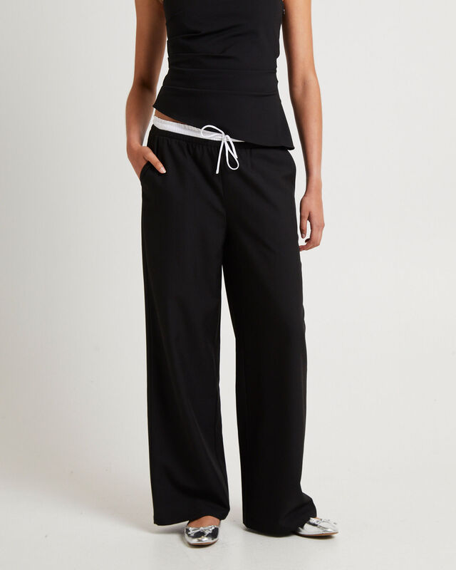 Celine Contrast Boxer Pant, hi-res image number null