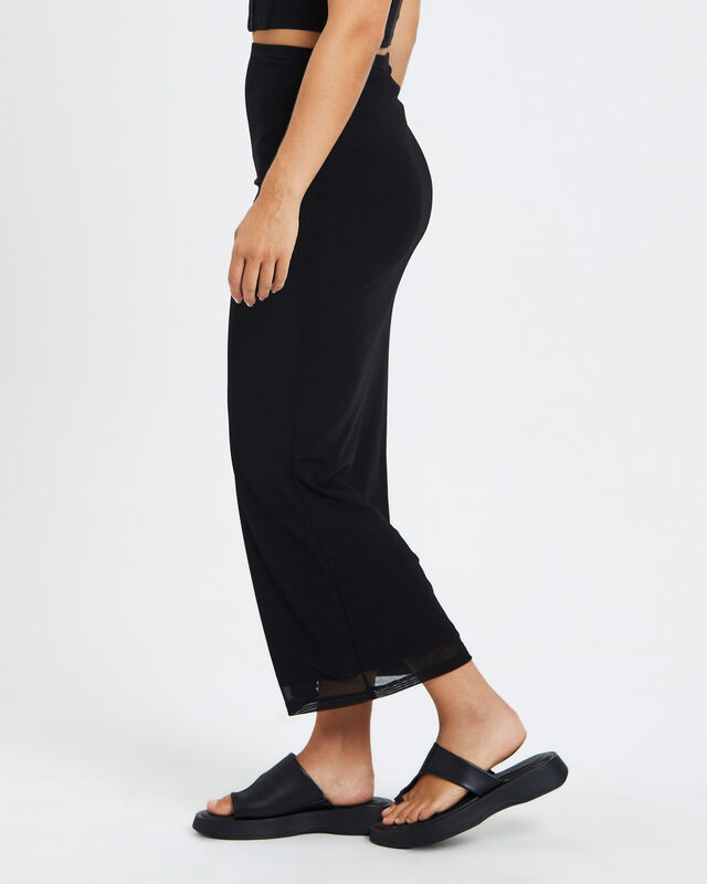 Marley Midi Skirt Black, hi-res image number null