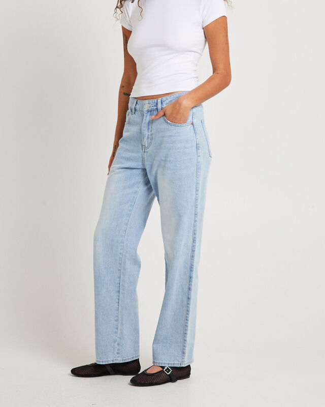 Tayla High Straight Jeans, hi-res image number null