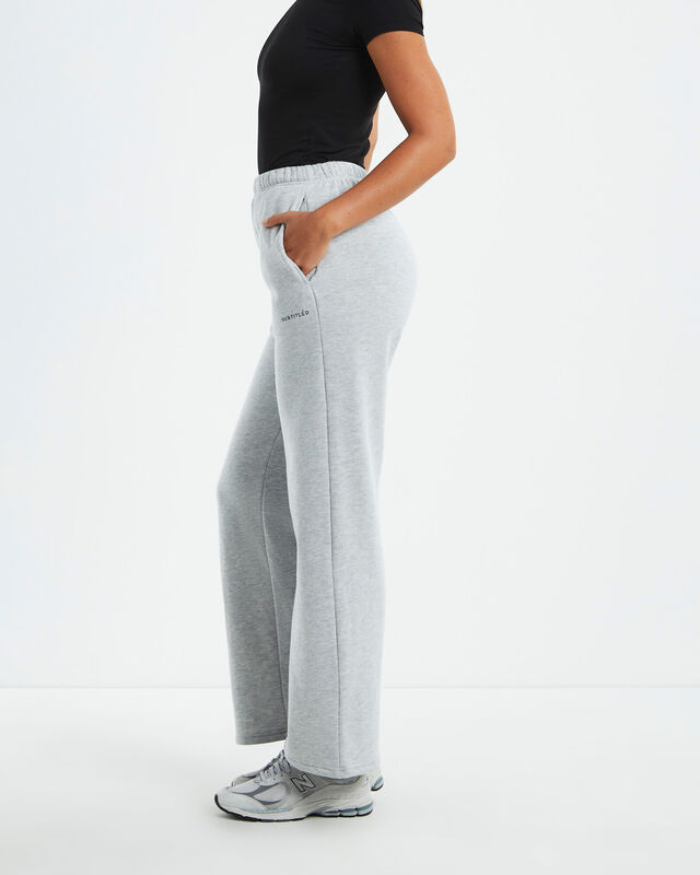 State Straight Leg Trackpants Grey, hi-res image number null