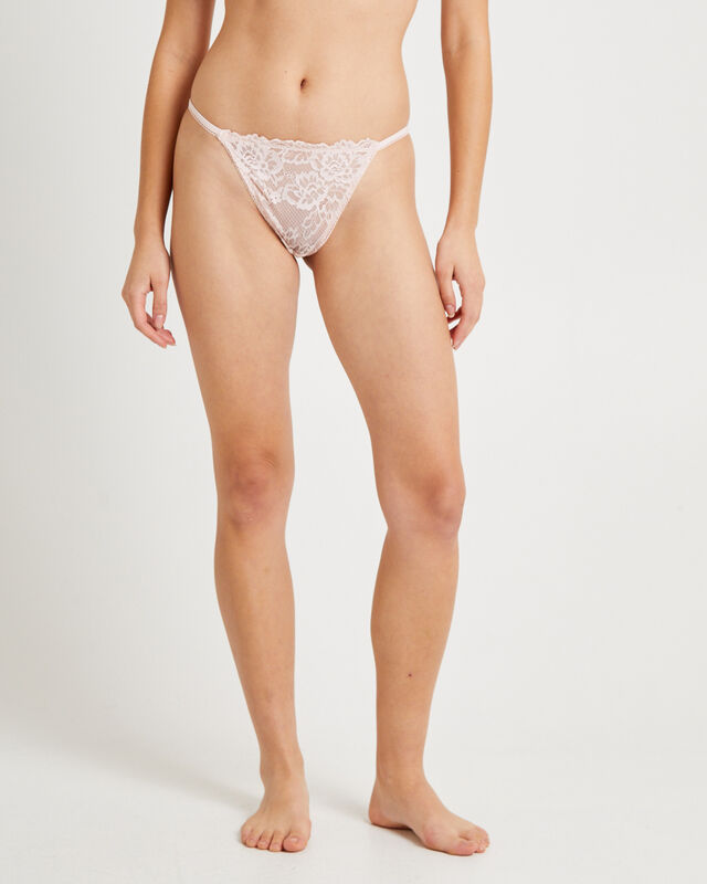 Maisie Antique Lace Thong, hi-res image number null