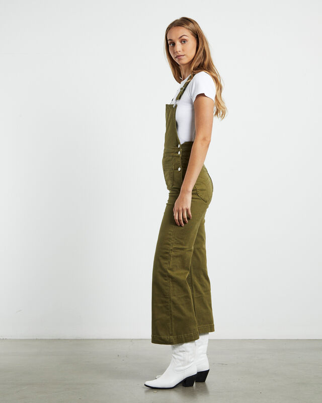 Sailor Overall Pants Army Green, hi-res image number null