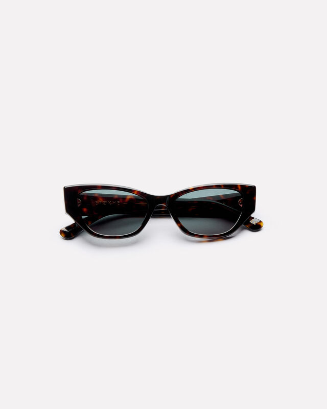 Reprise Sunglasses in Tortoise Polished/Green, hi-res image number null