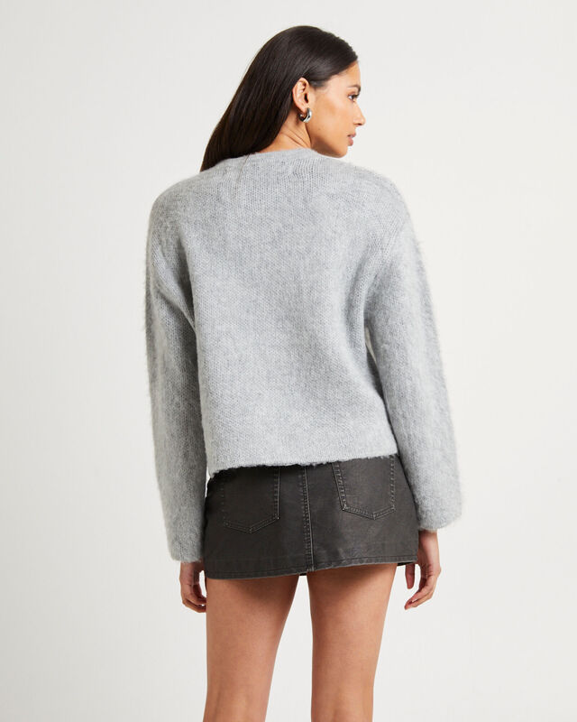 Blur Brushed Sweater, hi-res image number null