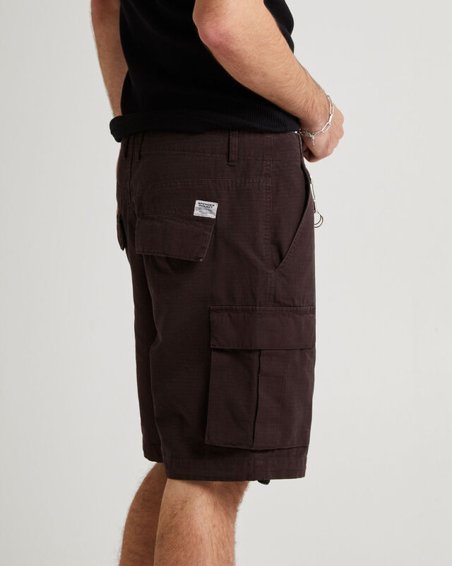 Surplus Ripstop Cargo Shorts Brown, hi-res image number null