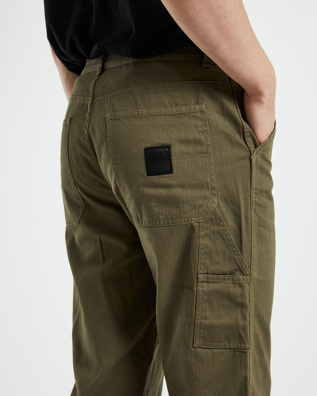 Distend VT Pant Herringbone Green, hi-res image number null