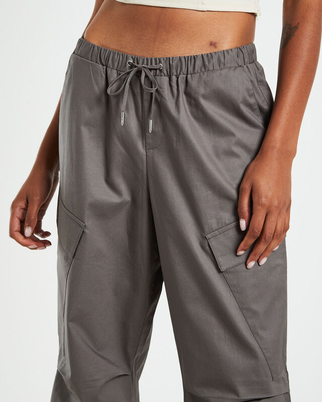 Parker Straight Leg Cargo Pants Grey, hi-res image number null