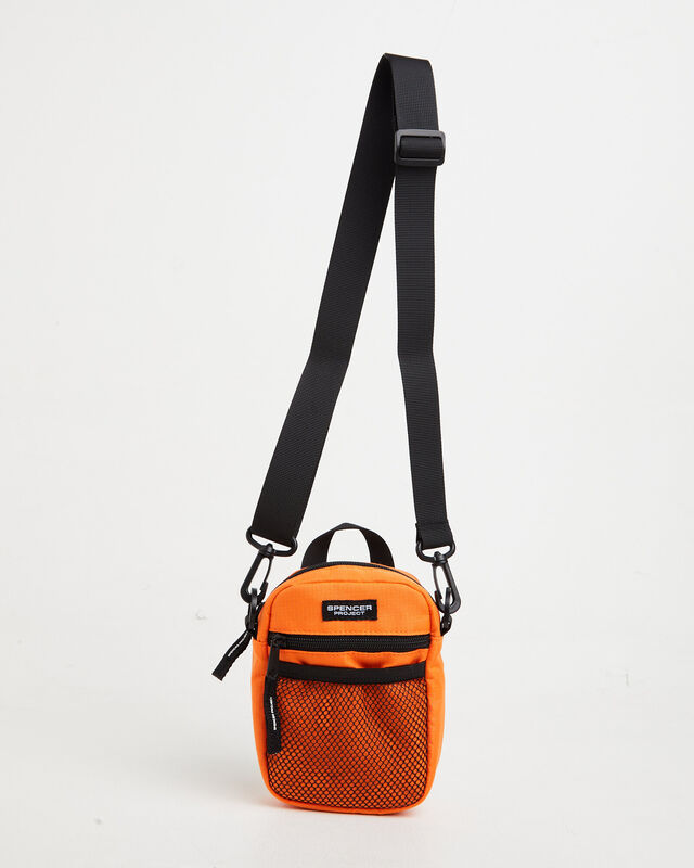 Side Body Bag in Hazard Orange, hi-res image number null