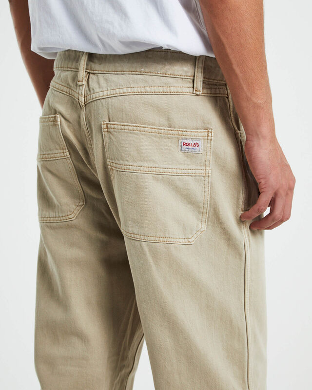 Ezy Panel Beater Jeans in Sand, hi-res image number null