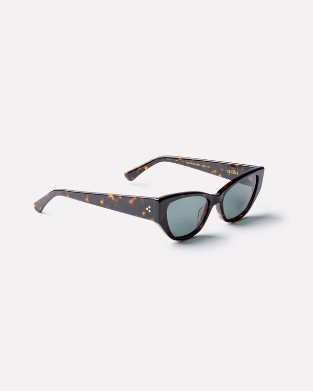 Reprise Sunglasses in Tortoise Polished/Green, hi-res image number null