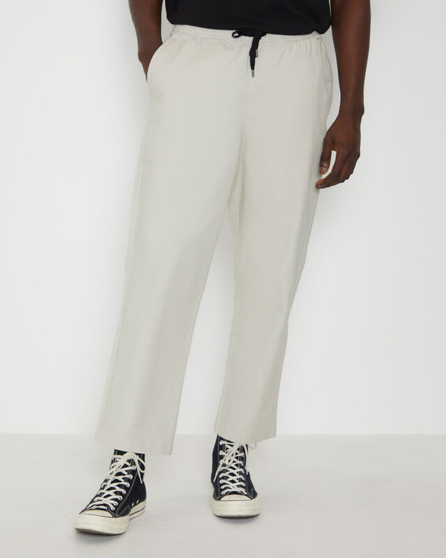 Cord Prayer Pants in Ecru Beige, hi-res image number null