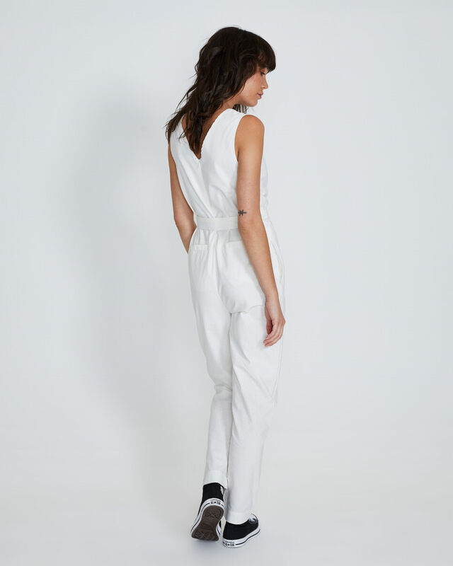 Dylan Onepiece Jumpsuit White, hi-res image number null