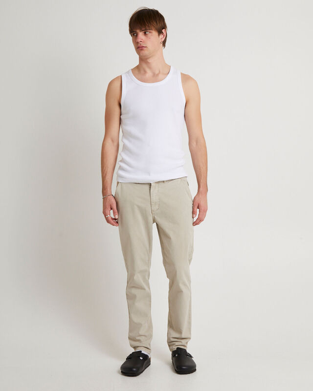 Preston Slim Chino Pants Bone, hi-res image number null