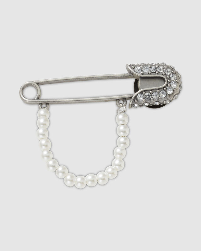 Pearl Chain Safety Pin Jibbit, hi-res image number null