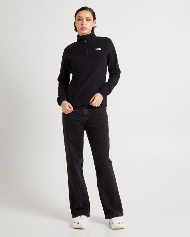 100 Glacier Fleece 1/4 Zip Jumper, hi-res image number null