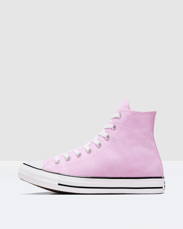 Chuck Taylor All Star Washed Canvas Hi-Top Shoes Stardust Lilac, hi-res image number null