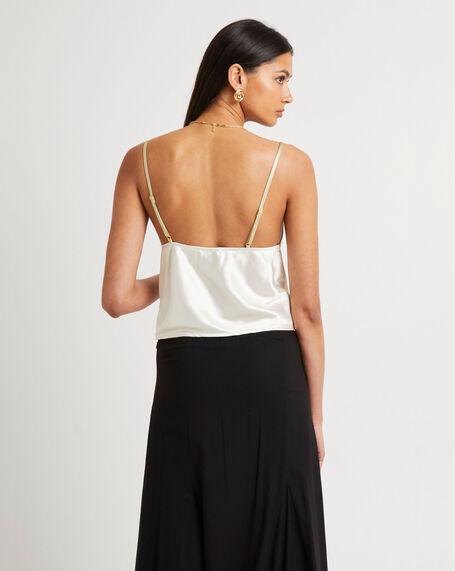 Camille Contrast Slip Top