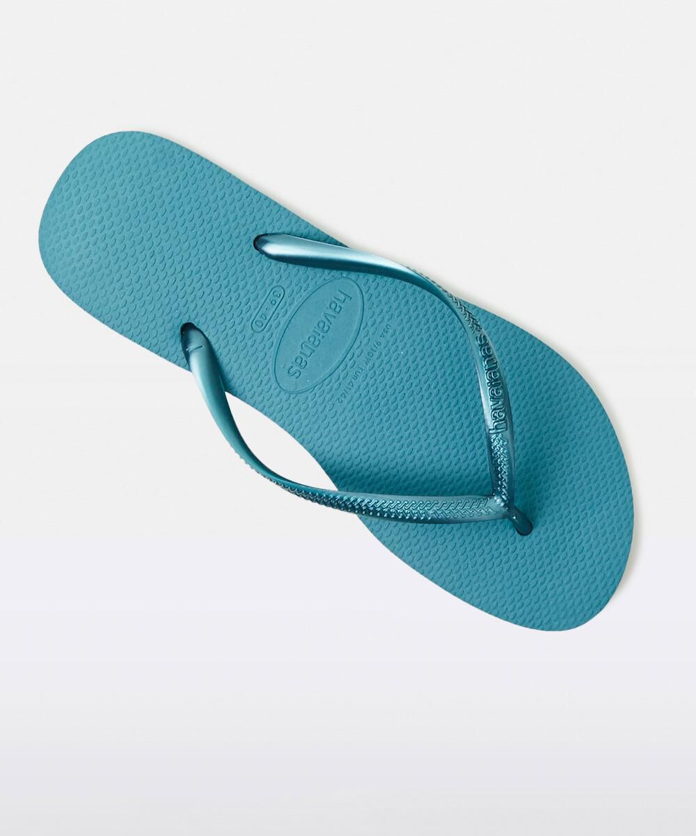 Havaianas slim sale mineral blue