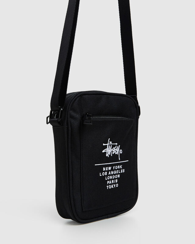 City Stack Messenger Bag Black, hi-res image number null