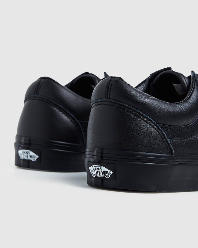 Old Skool Leather Sneakers Black, hi-res image number null