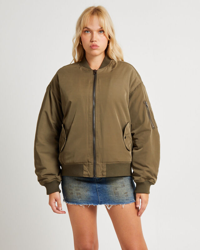 Relaxed Bomber Jacket, hi-res image number null