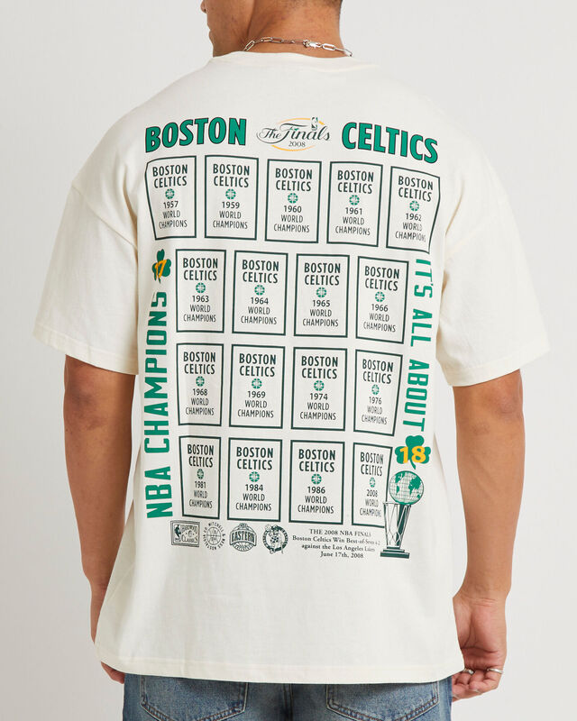 Boston Celtics History Of Champions Tee, hi-res image number null