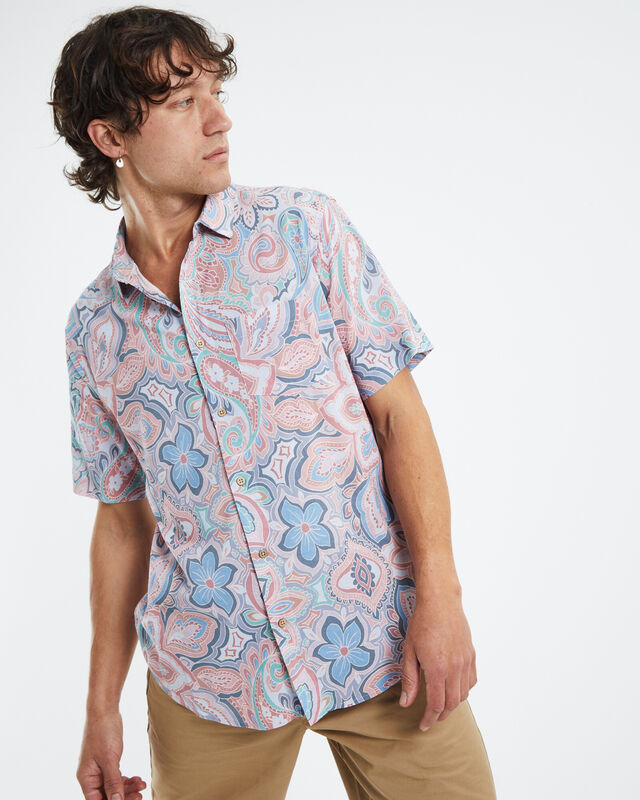 Mucci Short Sleeve Shirt Pink, hi-res image number null