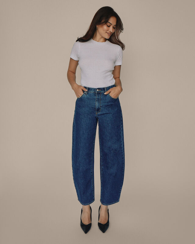 Gigi Barrel Jeans Forever Blue, hi-res image number null