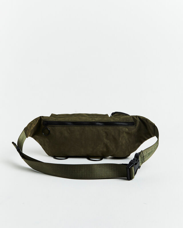 Multi Pocket Pouch Bum Bag in Green, hi-res image number null