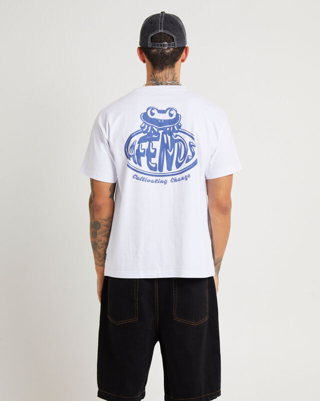 FROGGA BOXY FIT TEE WHITE, hi-res image number null