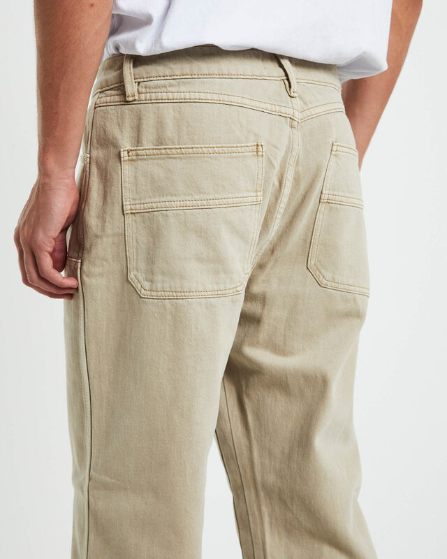 Ezy Panel Beater Jeans in Sand, hi-res image number null