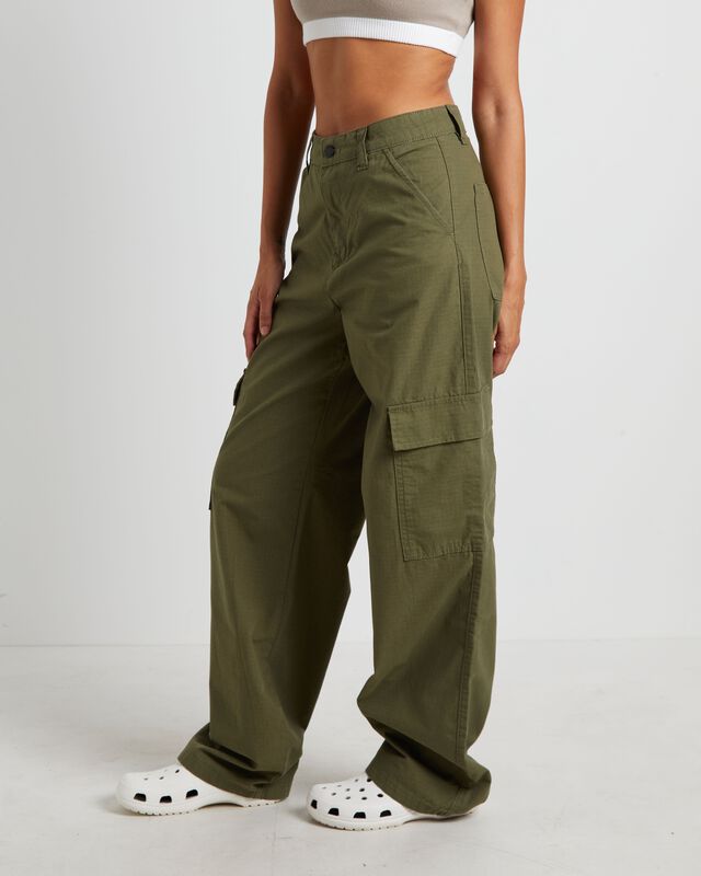 Donna Cargo Pants in Khaki, hi-res image number null