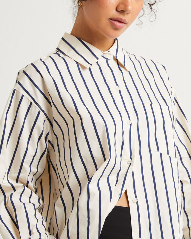 Poppy Poplin Long Sleeve Shirt, hi-res image number null