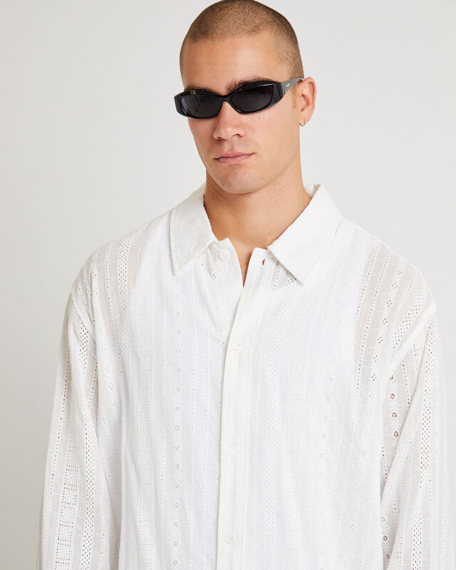 Kith Lace Long Sleeve Shirt, hi-res image number null