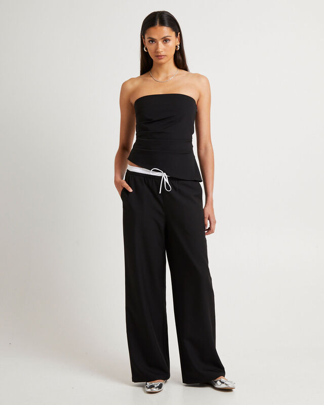 Celine Contrast Boxer Pant, hi-res image number null