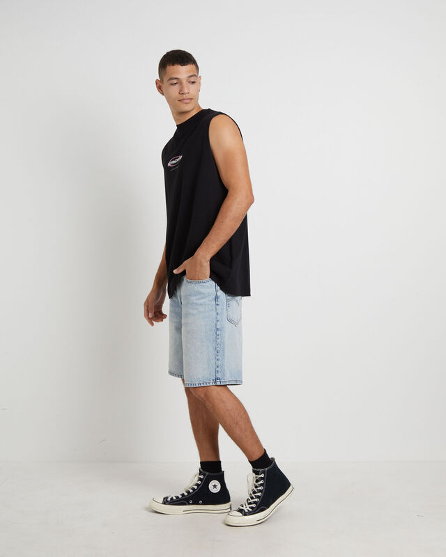 Blade Muscle Tee in Black, hi-res image number null