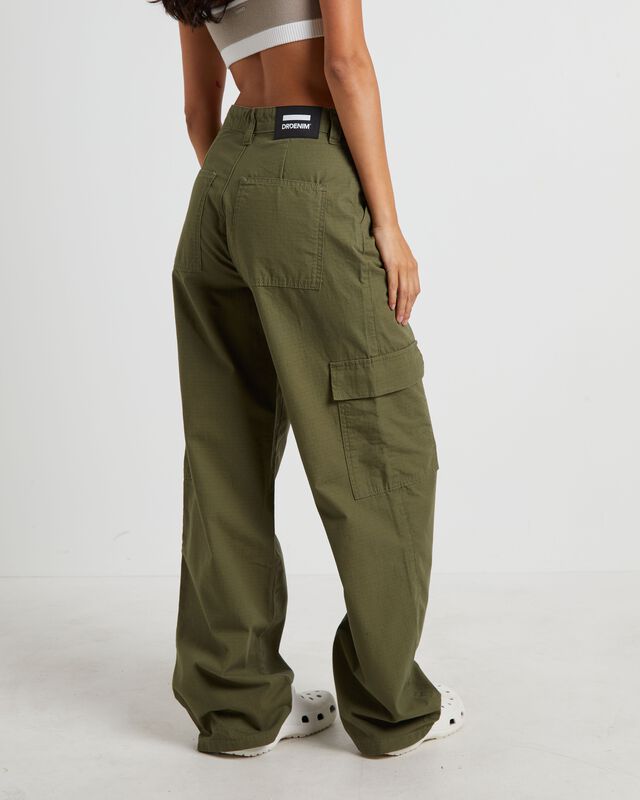 Donna Cargo Pants in Khaki, hi-res image number null