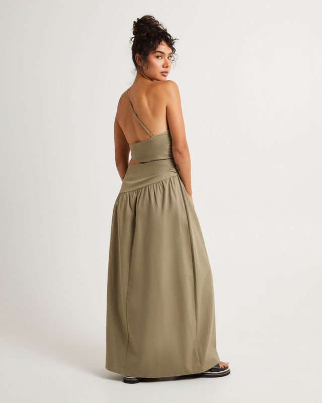 Luna One Shoulder Cut Out Maxi Dress, hi-res image number null