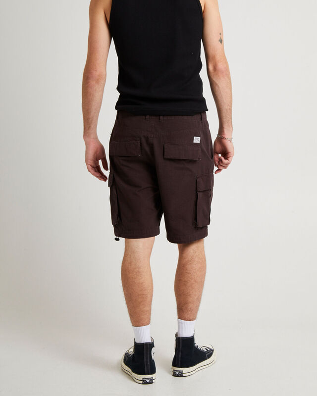 Surplus Ripstop Cargo Shorts Brown, hi-res image number null